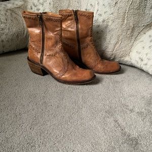 Cobbler by Bed Stu leather booties